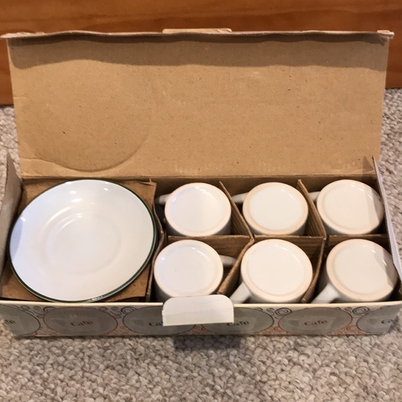 Espresso Cups & Saucers - Picture 3 of 6